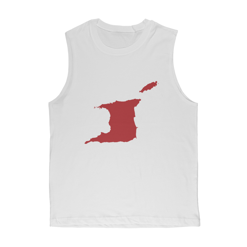 Trini-et-Tobago Map Classic Muscle Top pour adulte