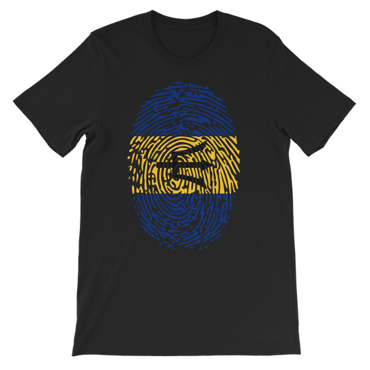 Barbados-Fingerprint Premium Kids T-Shirt