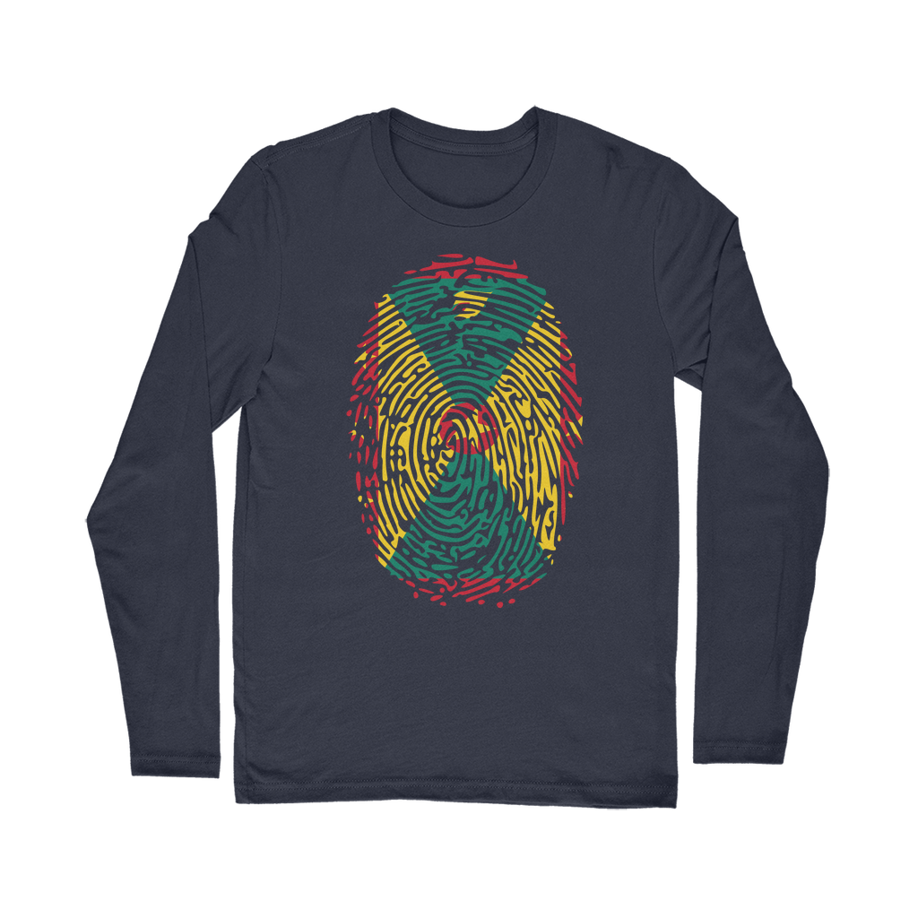 Grenada Fingerprint Classic Long Sleeve T-Shirt