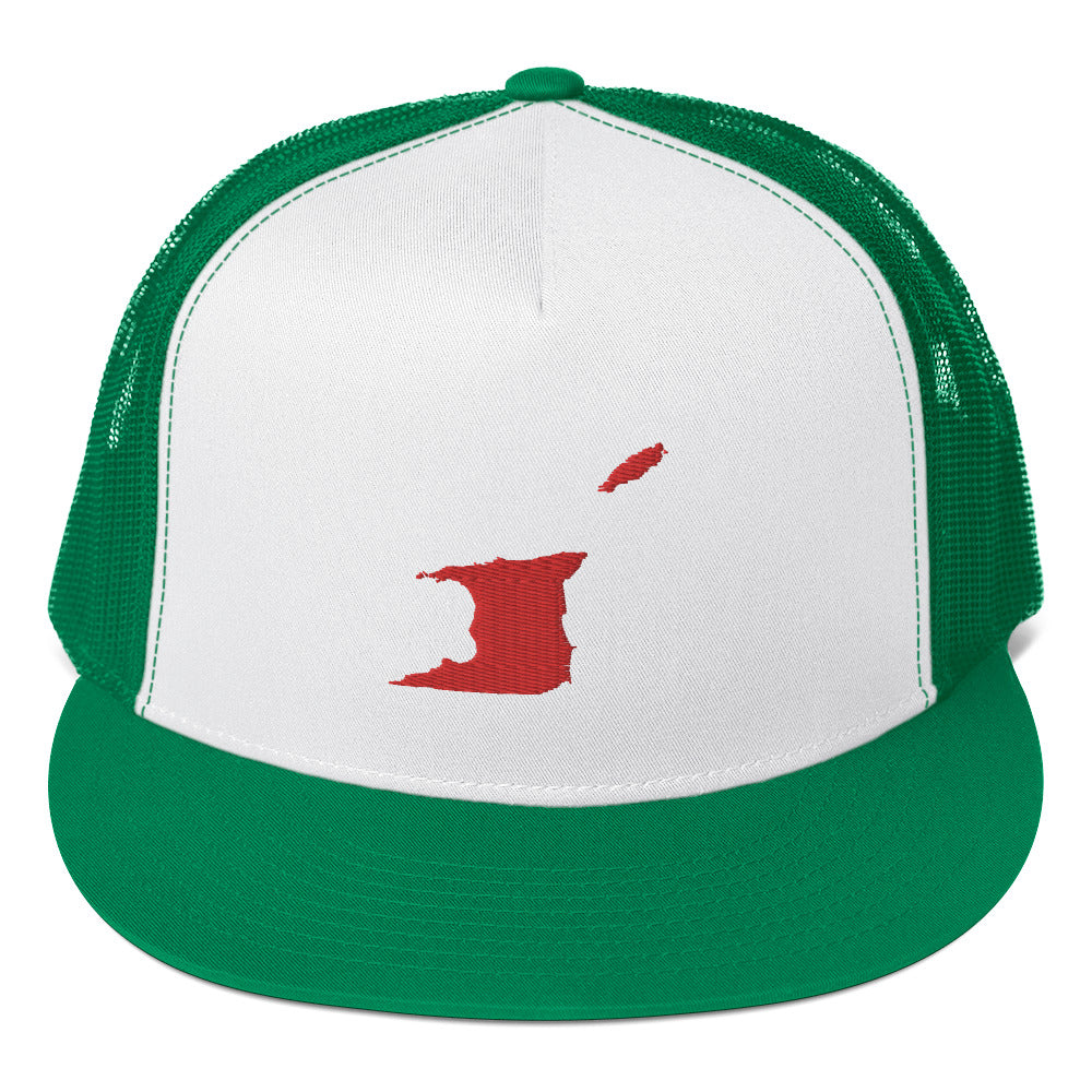 Trini Map Trucker Cap