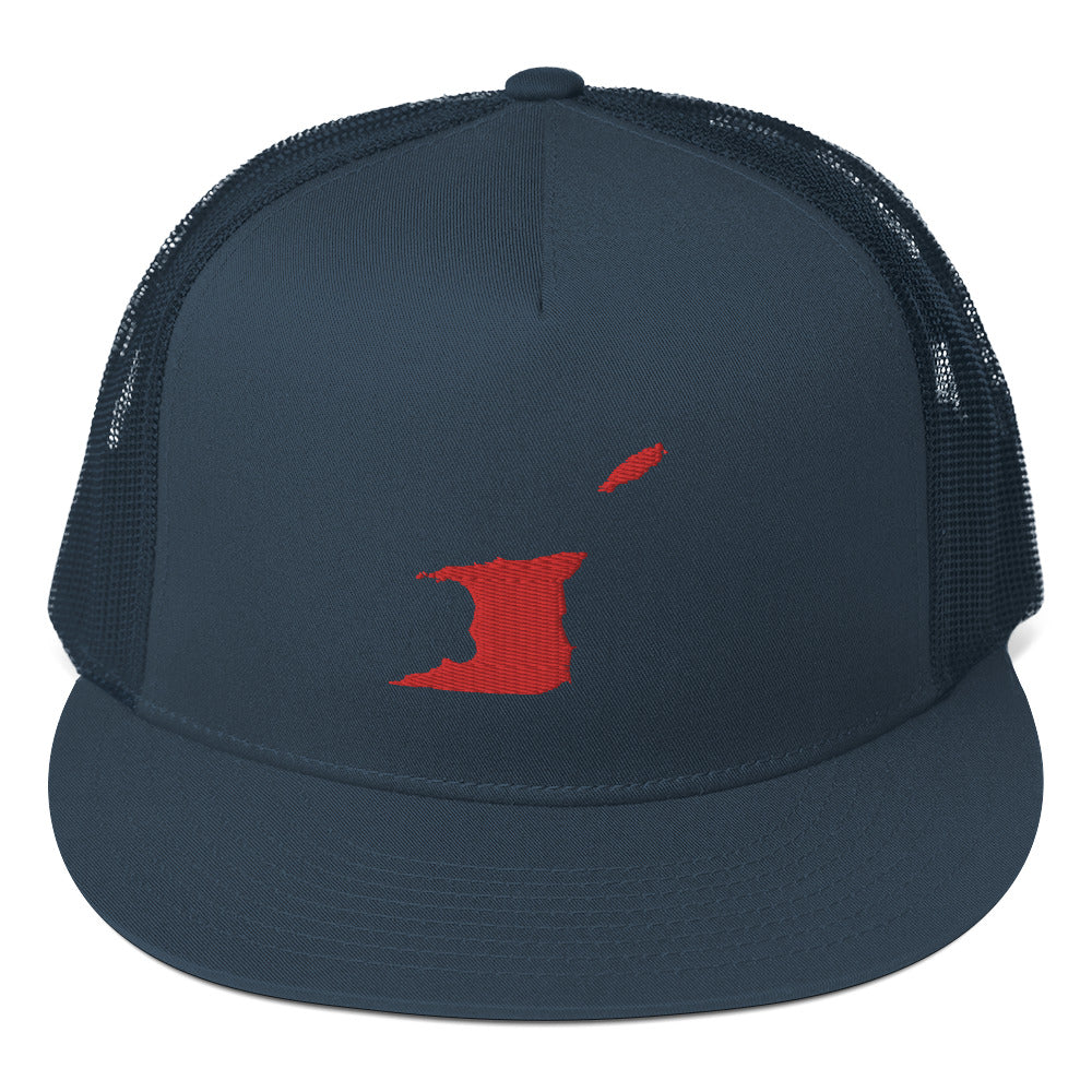 Trini Map Trucker Cap