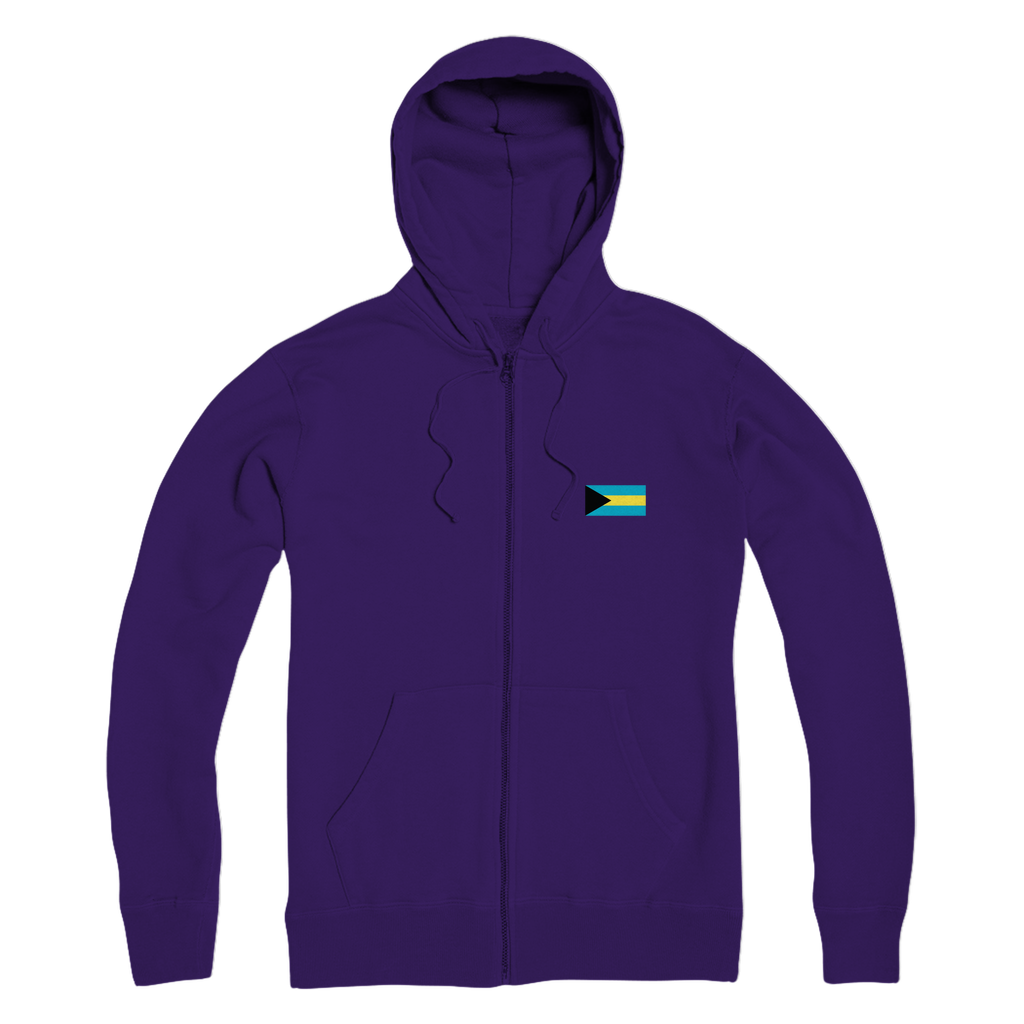 BAHAMAS Premium Adult Zip Hoodie