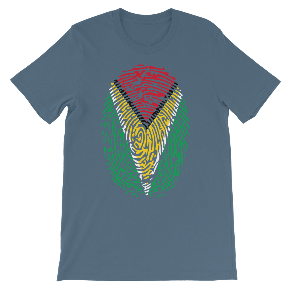 Guyana-Fingerprint Classic Kids T-Shirt