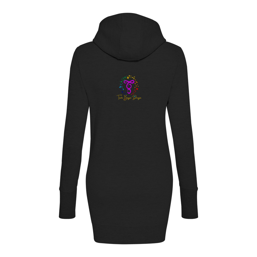 Trinidad and Tobago-Fingerprint Premium Adult Hoodie Dress