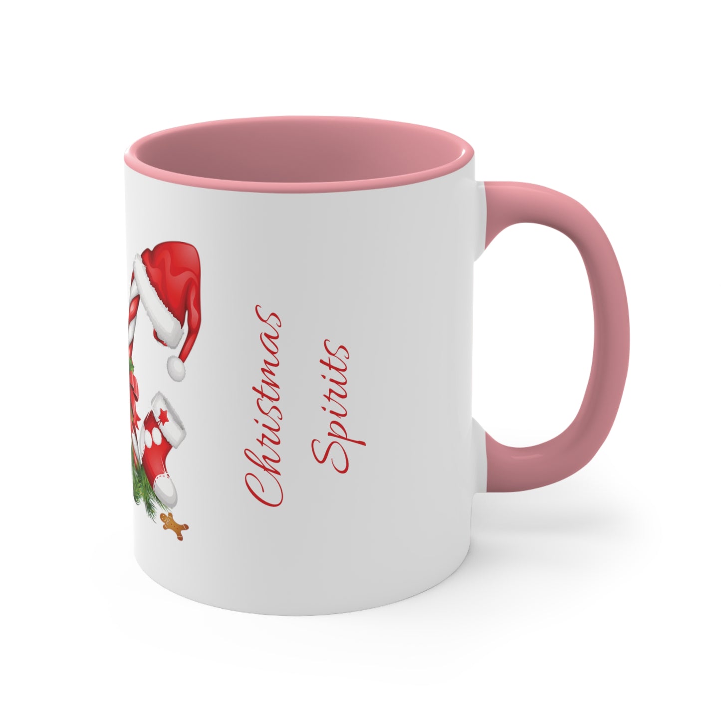 Christmas Spirits Accent Coffee Mug, 11oz