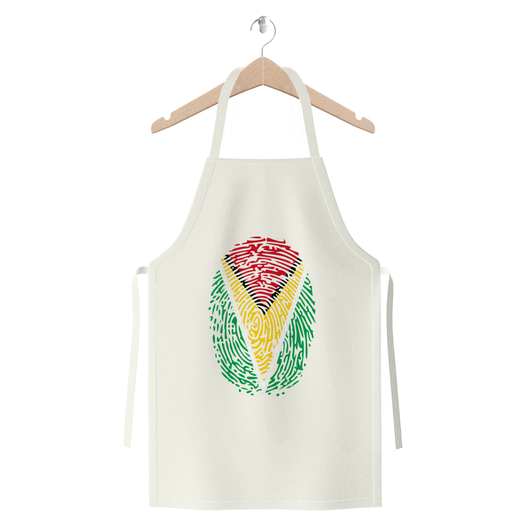 Guyana-Fingerprint Premium Jersey Apron