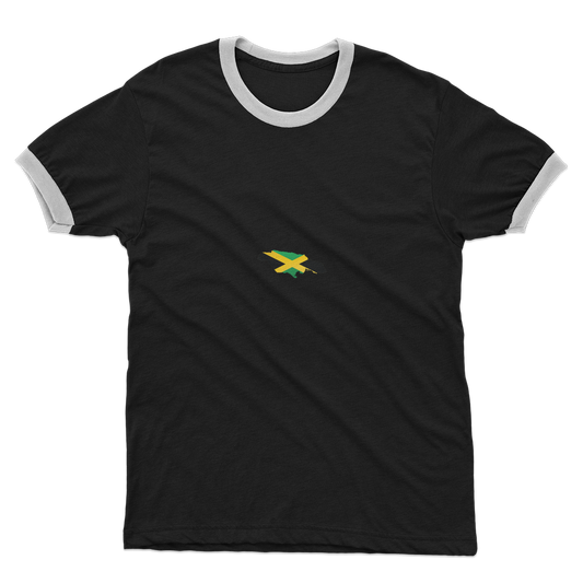 Jamaica Adult Ringer T-Shirt