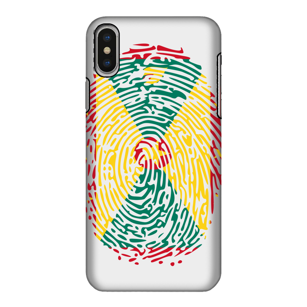 Grenada Fingerprint Fully Printed Tough Phone Case