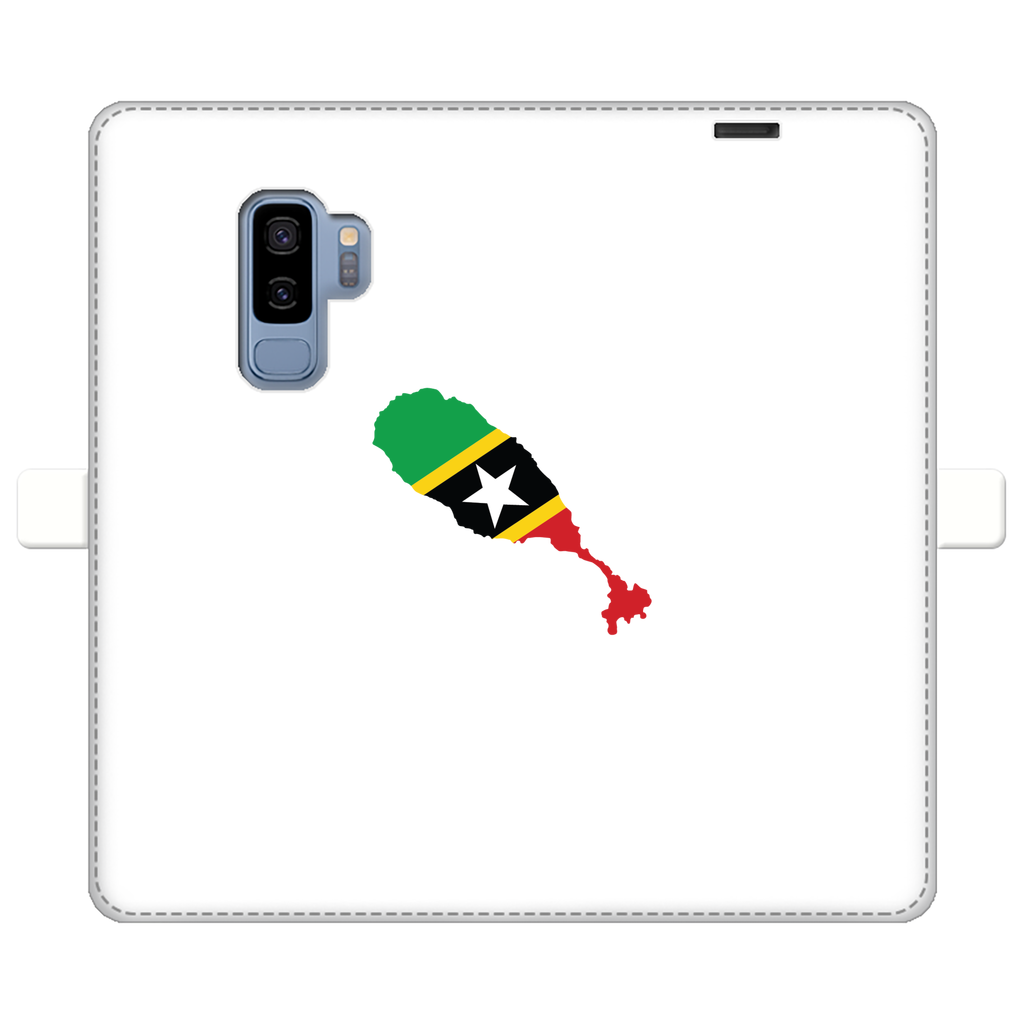 ST. KITTS & NEVIS Fully Printed Wallet Cases