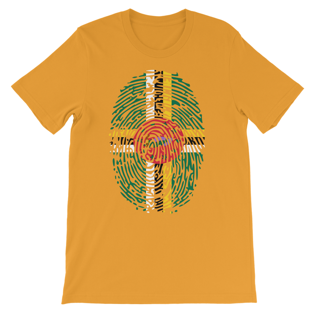 Dominica Fingerprint Premium Kids T-Shirt