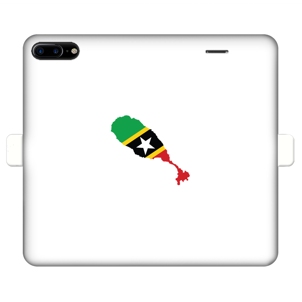 ST. KITTS & NEVIS Fully Printed Wallet Cases