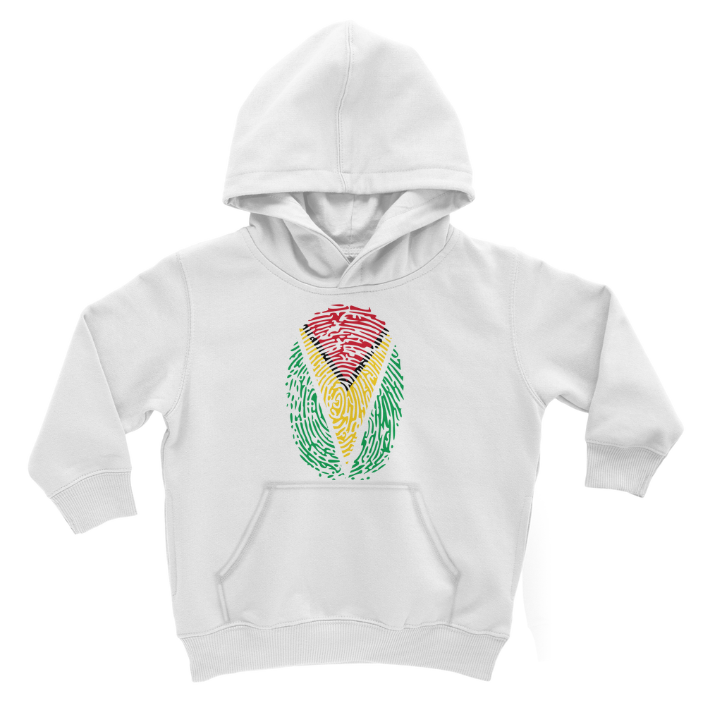 Guyana-Fingerprint Classic Kids Hoodie