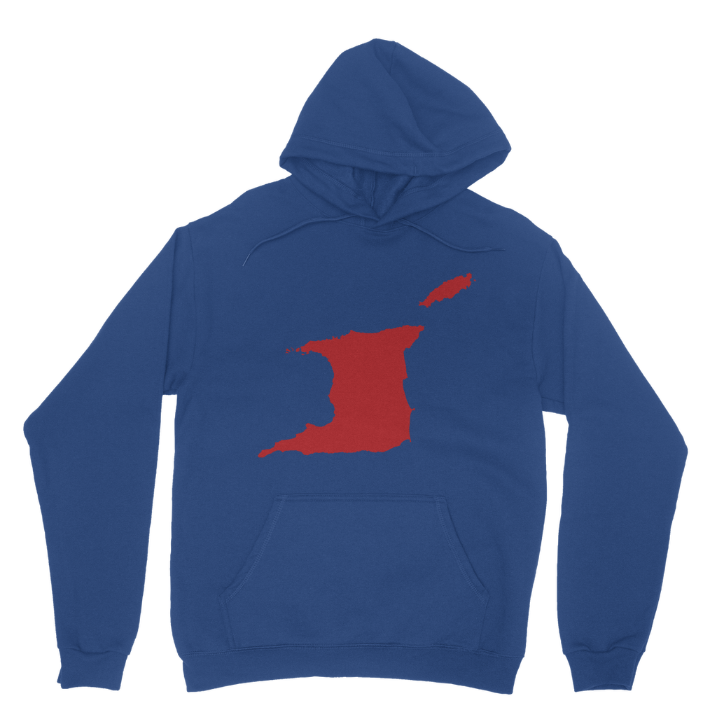 Trini and Tobago Map Classic Adult Hoodie