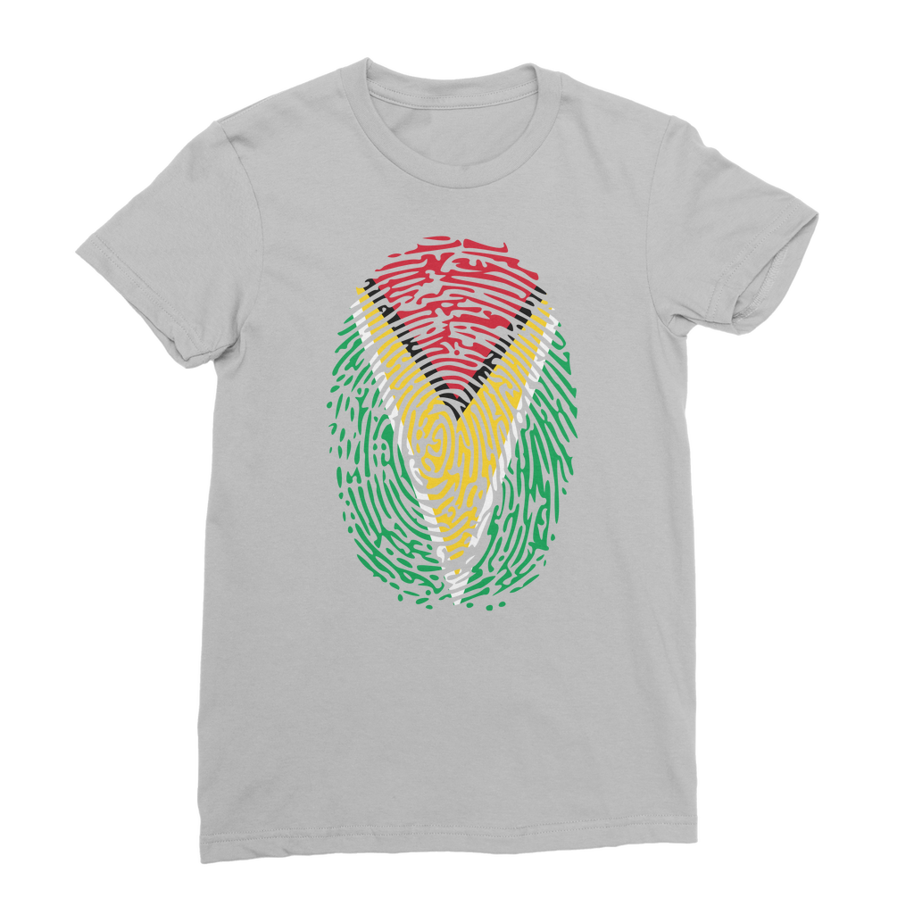 Guyana-Fingerprint Classic Women's T-Shirt