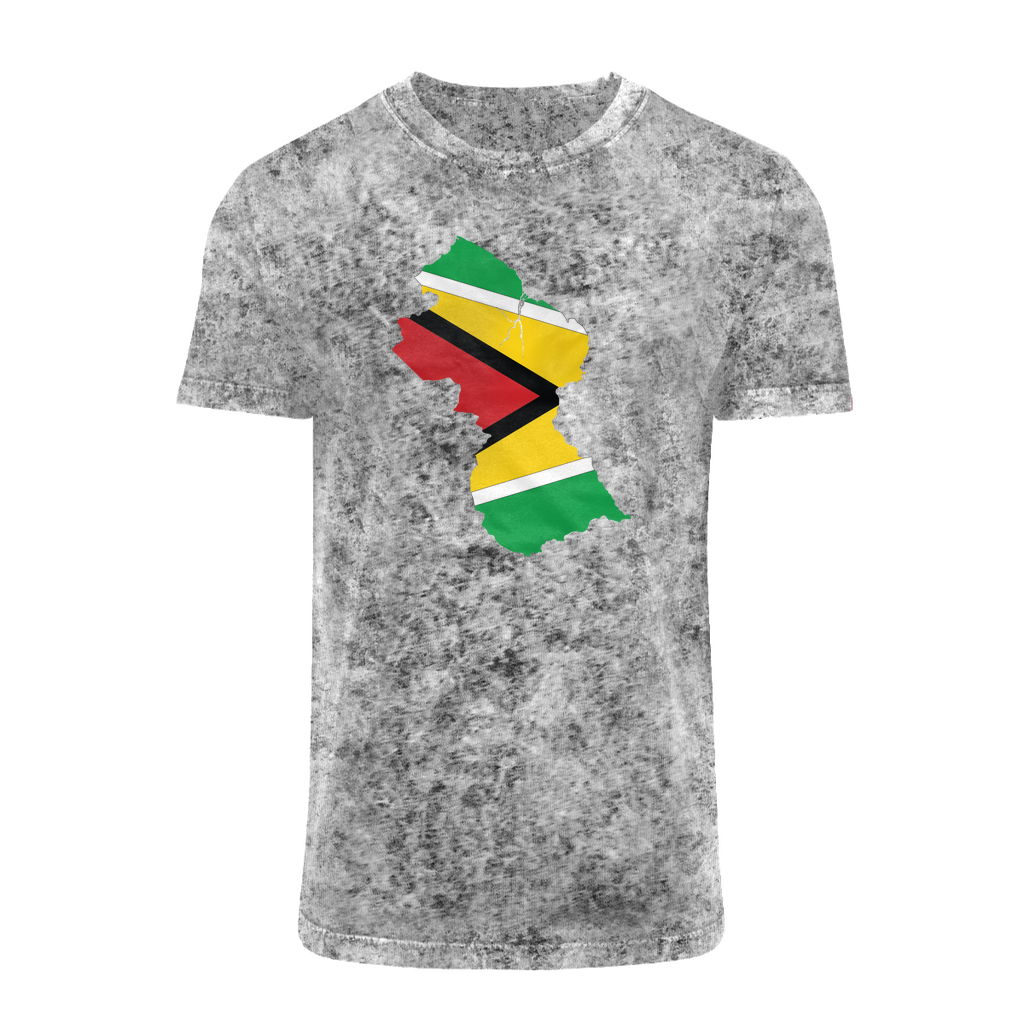 GUYANA Acid Washed T-Shirt