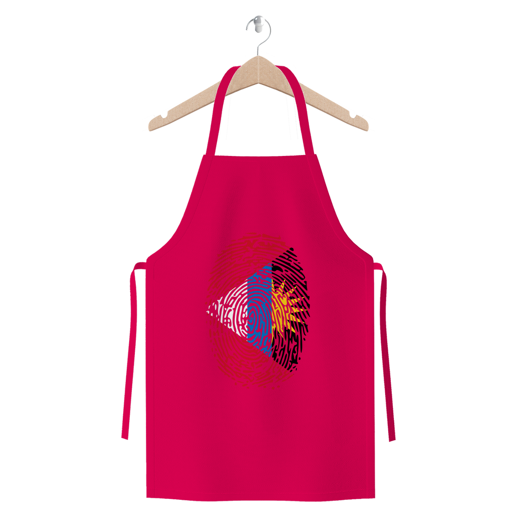 Antigua and Barbuda-Fingerprint Premium Jersey Apron