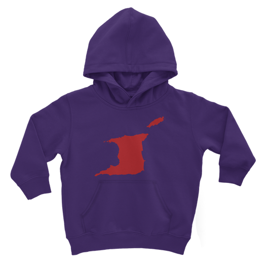 Trini and Tobago Map Classic Kids Hoodie