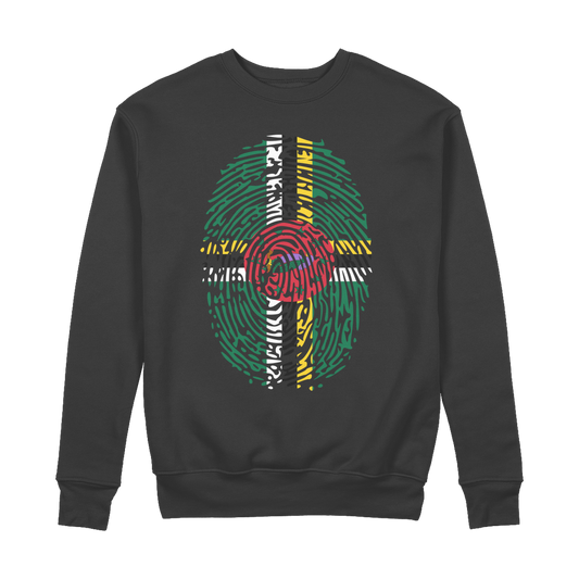 Dominica Fingerprint 100% Organic Cotton Sweatshirt