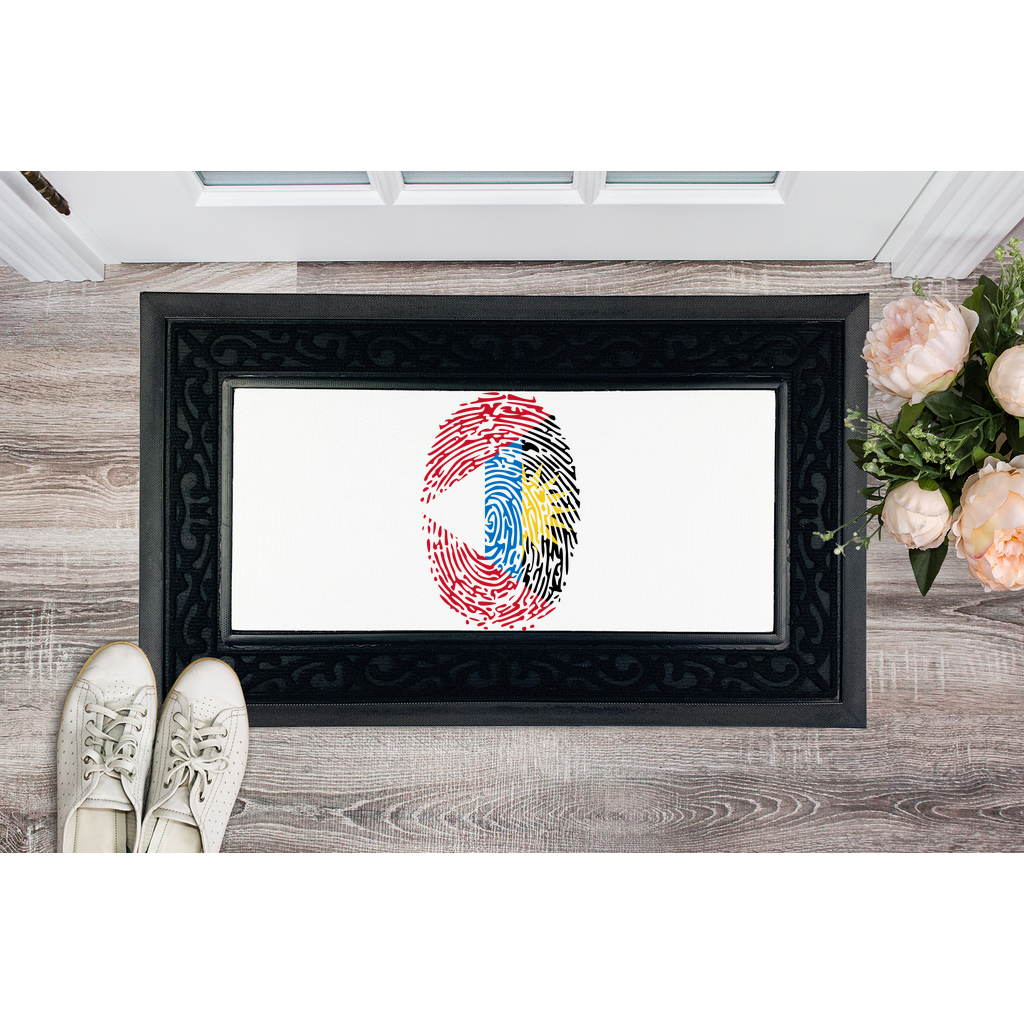 Antigua and Barbuda-Fingerprint Sublimation Heavy Duty Door Mat