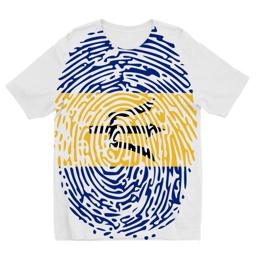 Barbados-Fingerprint Sublimation Kids T-Shirt