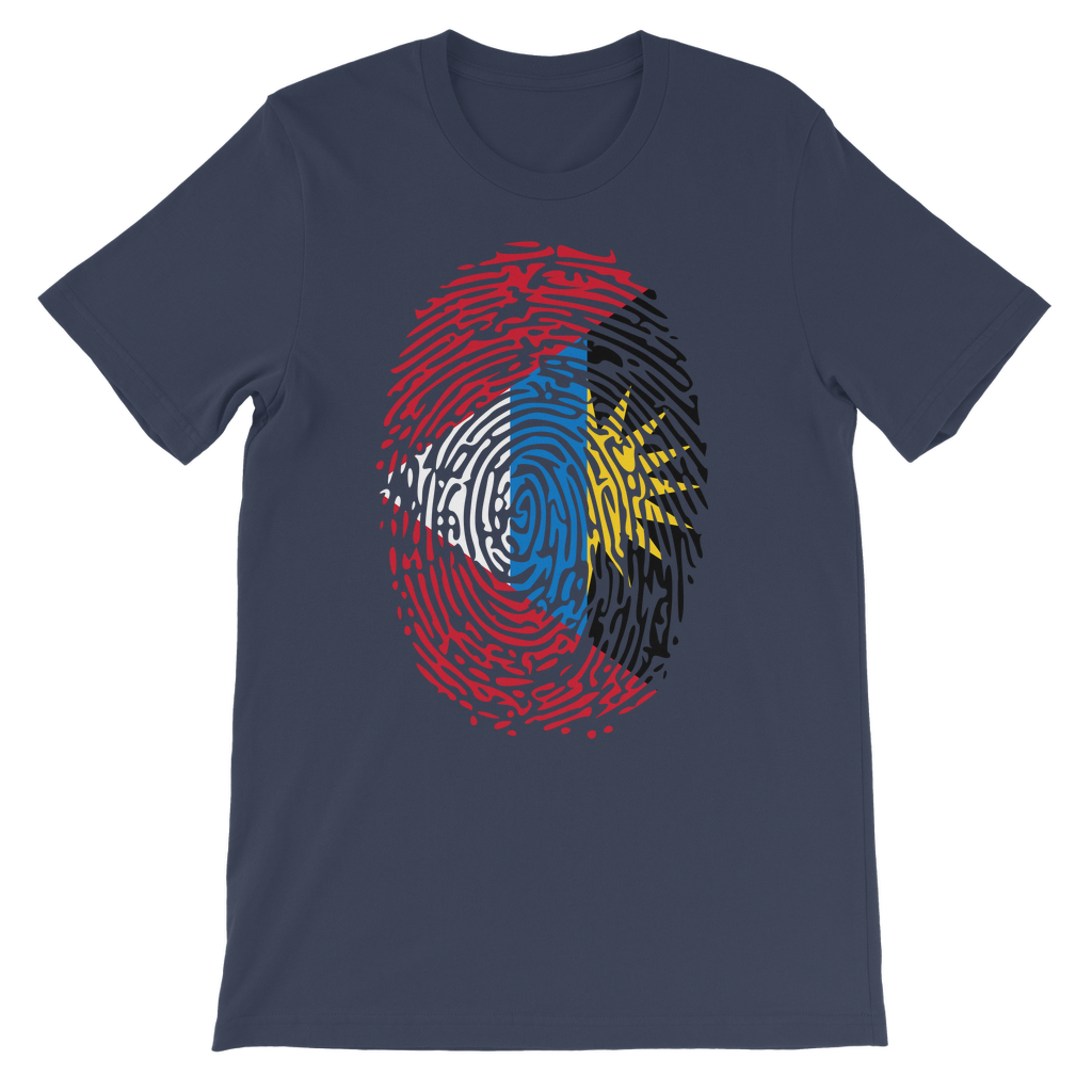 Antigua and Barbuda-Fingerprint Premium Kids T-Shirt