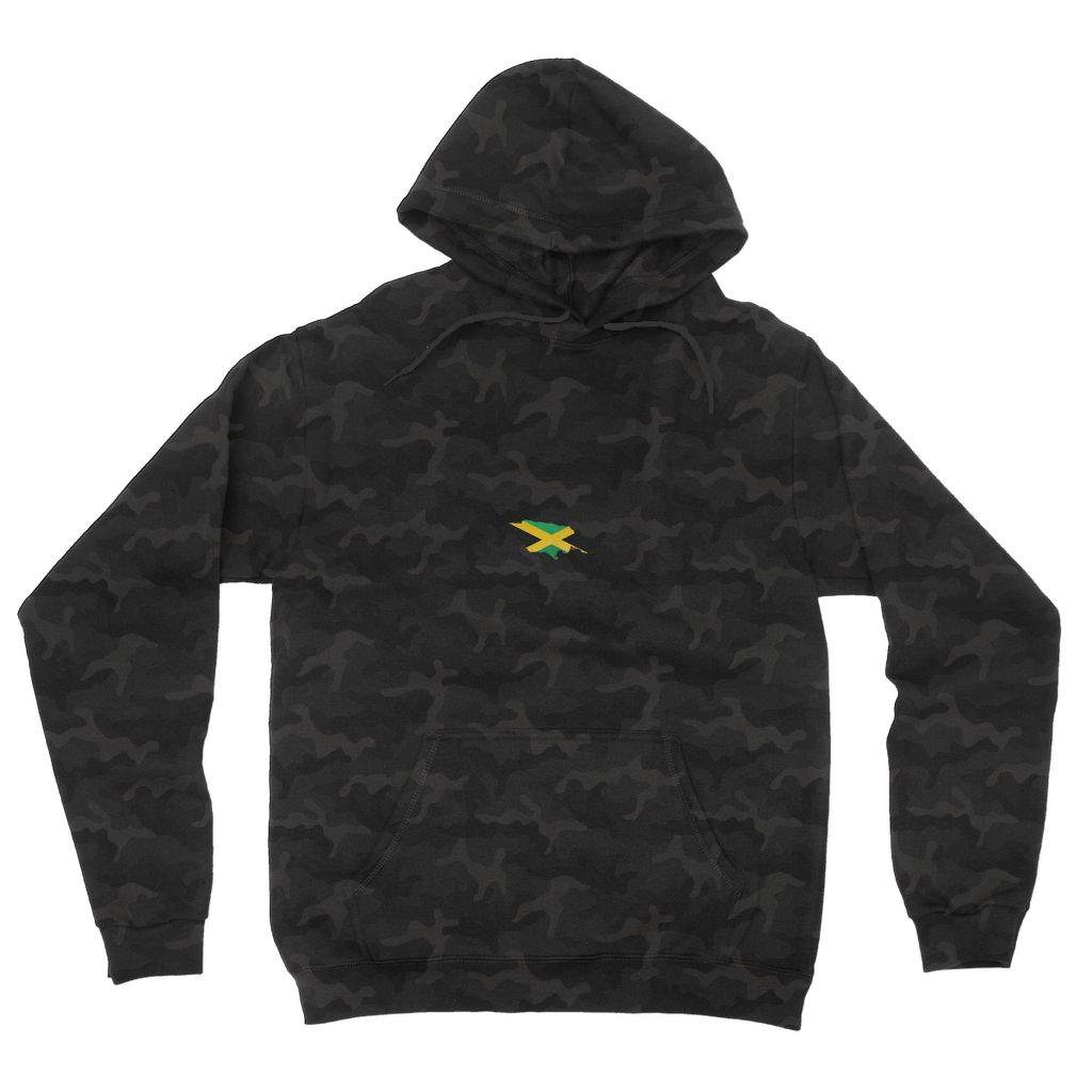 Jamaica Camouflage Adult Hoodie