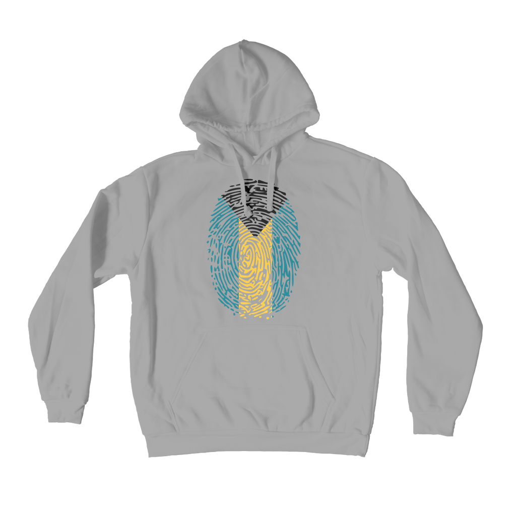 Bahamas Fingerprint Premium Adult Hoodie