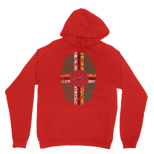 Dominica Fingerprint Classic Adult Hoodie