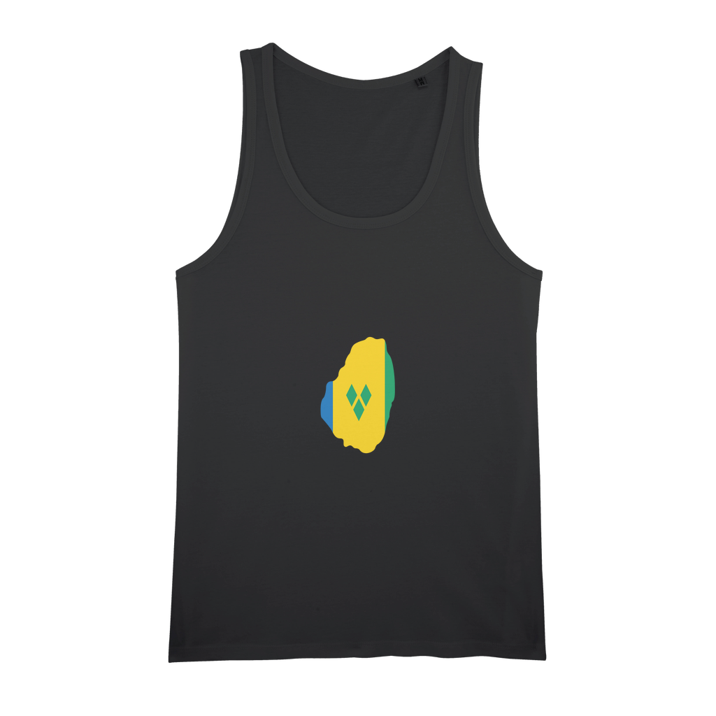 ST. VINCENT & THE GRENADINES Organic Jersey Womens Tank Top