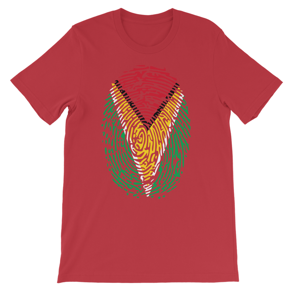 Guyana-Fingerprint Classic Kids T-Shirt