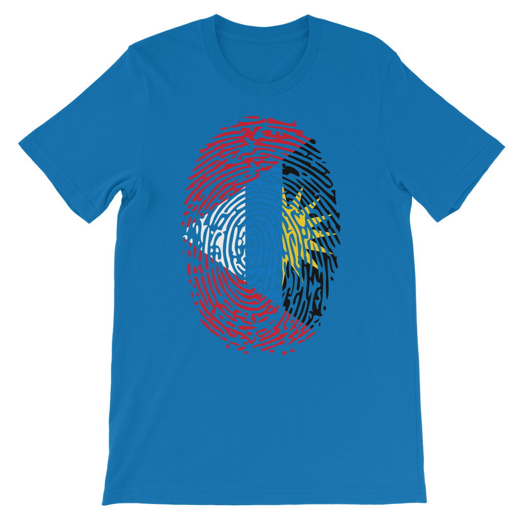 Antigua and Barbuda-Fingerprint Premium Kids T-Shirt