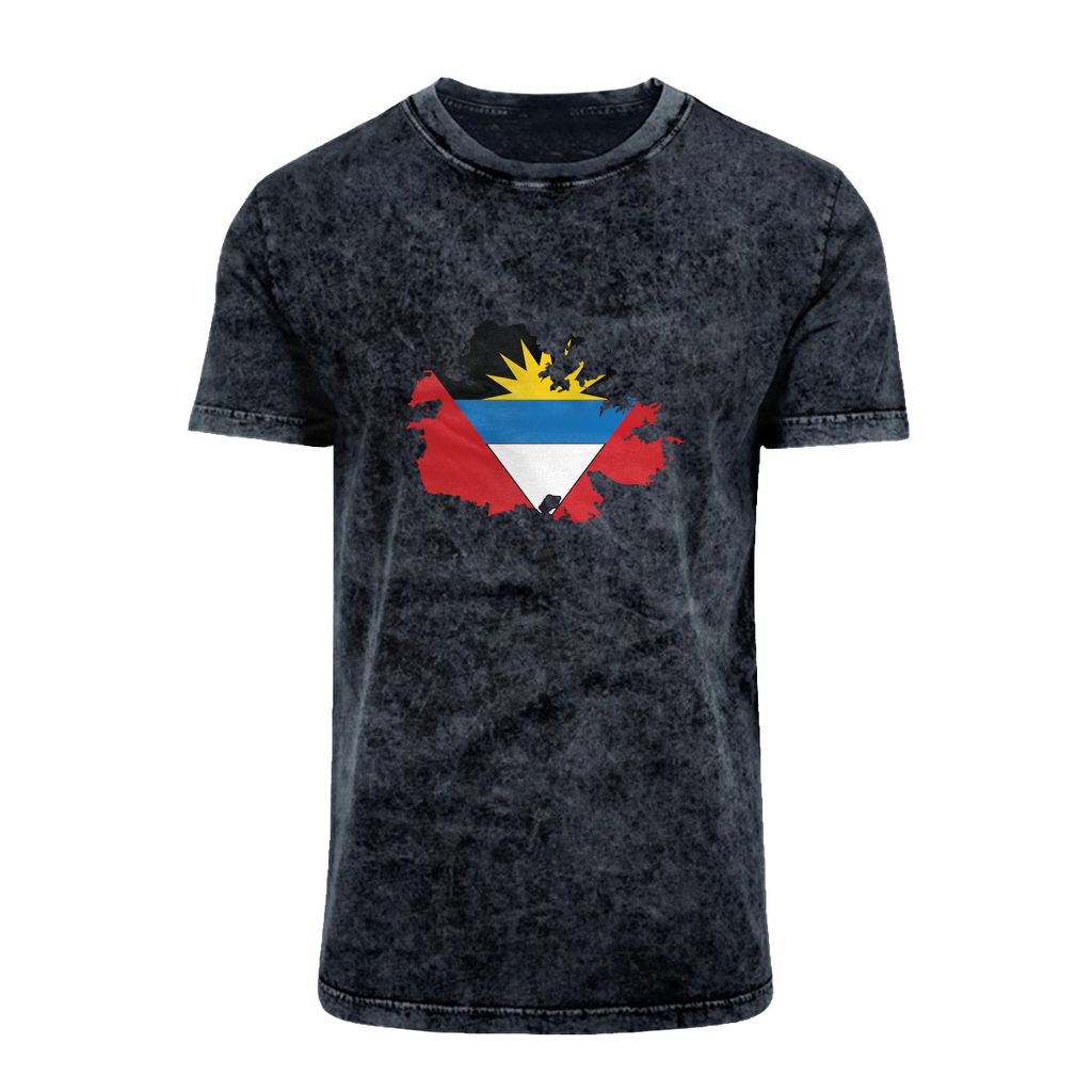 ANTIGUA AND BARBUDA Acid Washed T-Shirt