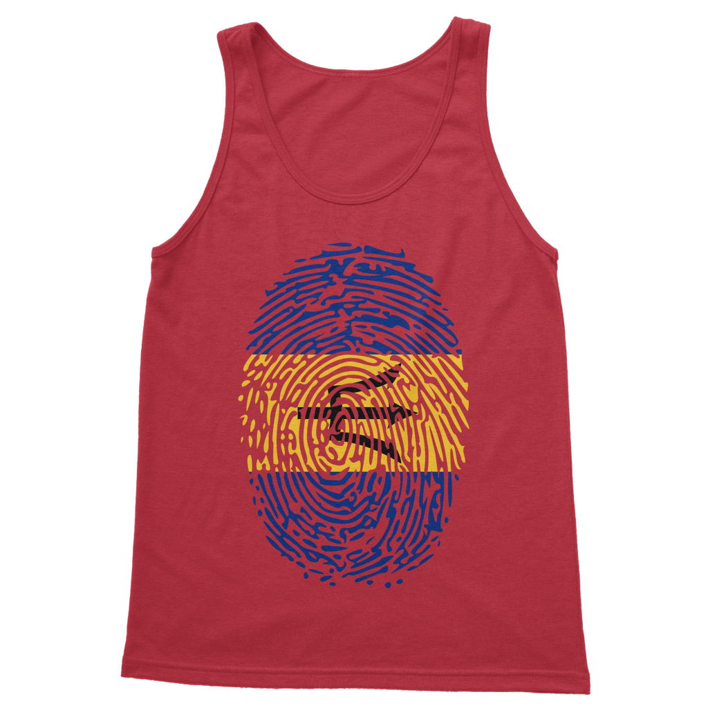 Barbados-Fingerprint Classic Women's Tank Top