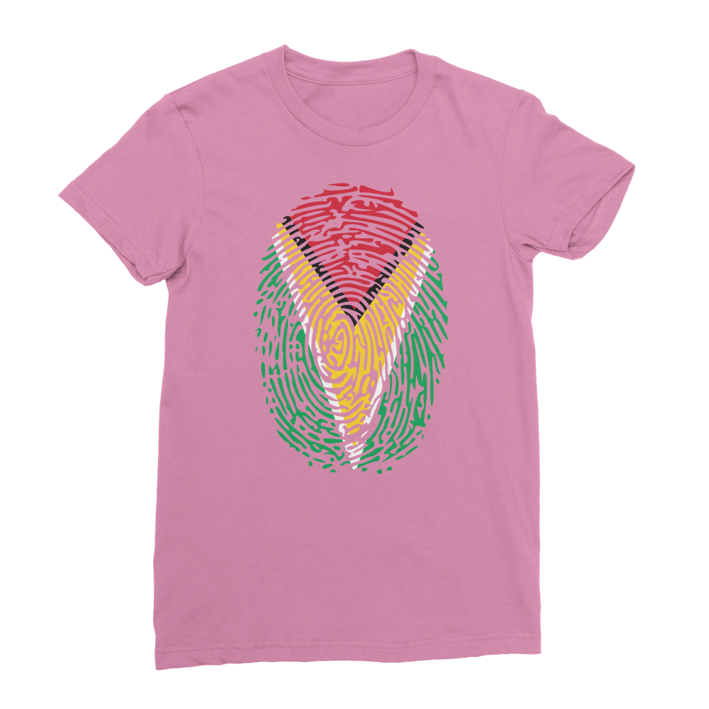 Guyana-Fingerprint Classic Women's T-Shirt