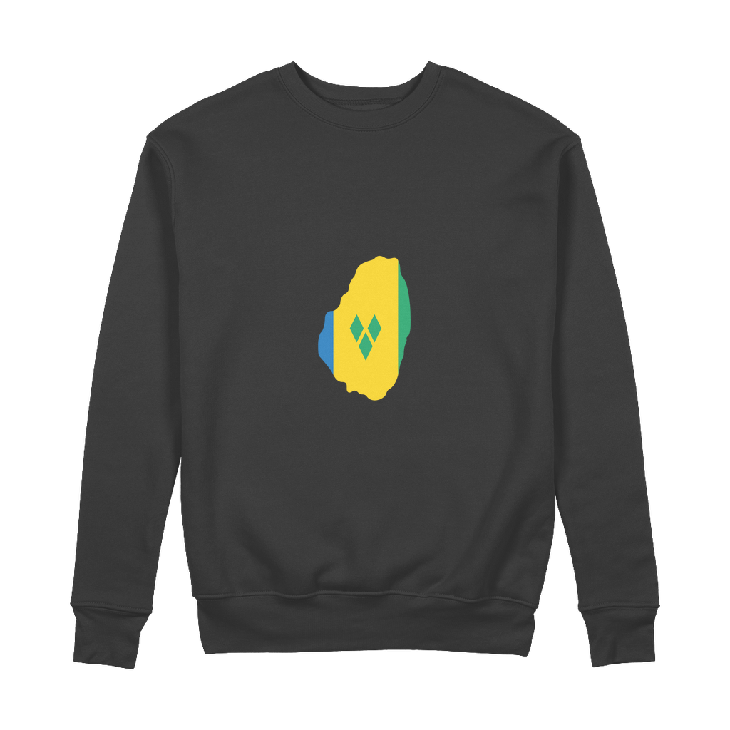 ST. VINCENT & THE GRENADINES 100% Organic Cotton Sweatshirt