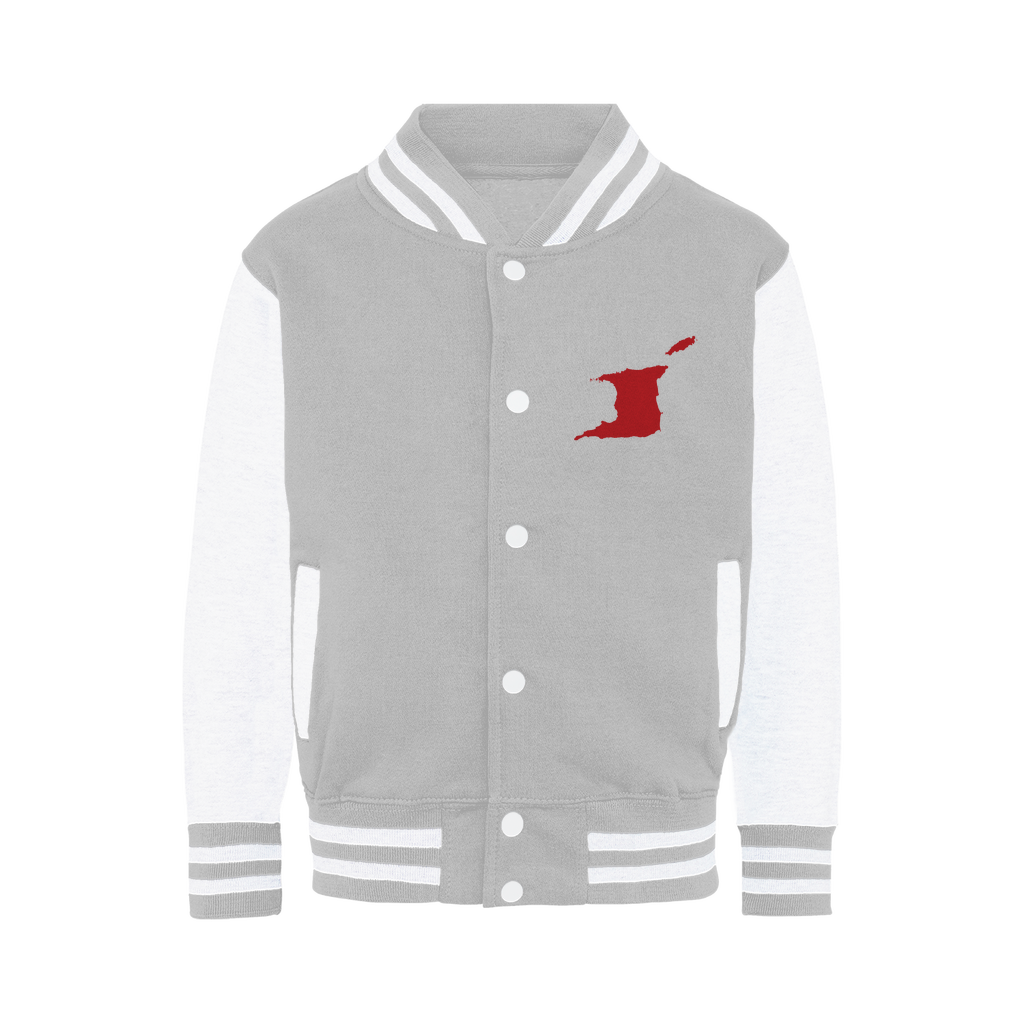 Trini and Tobago Map Varsity Jacket