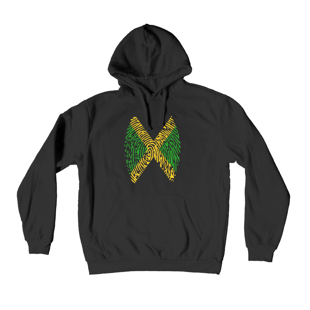 Jamaica-Fingerprint Bahamas Premium Adult Hoodie