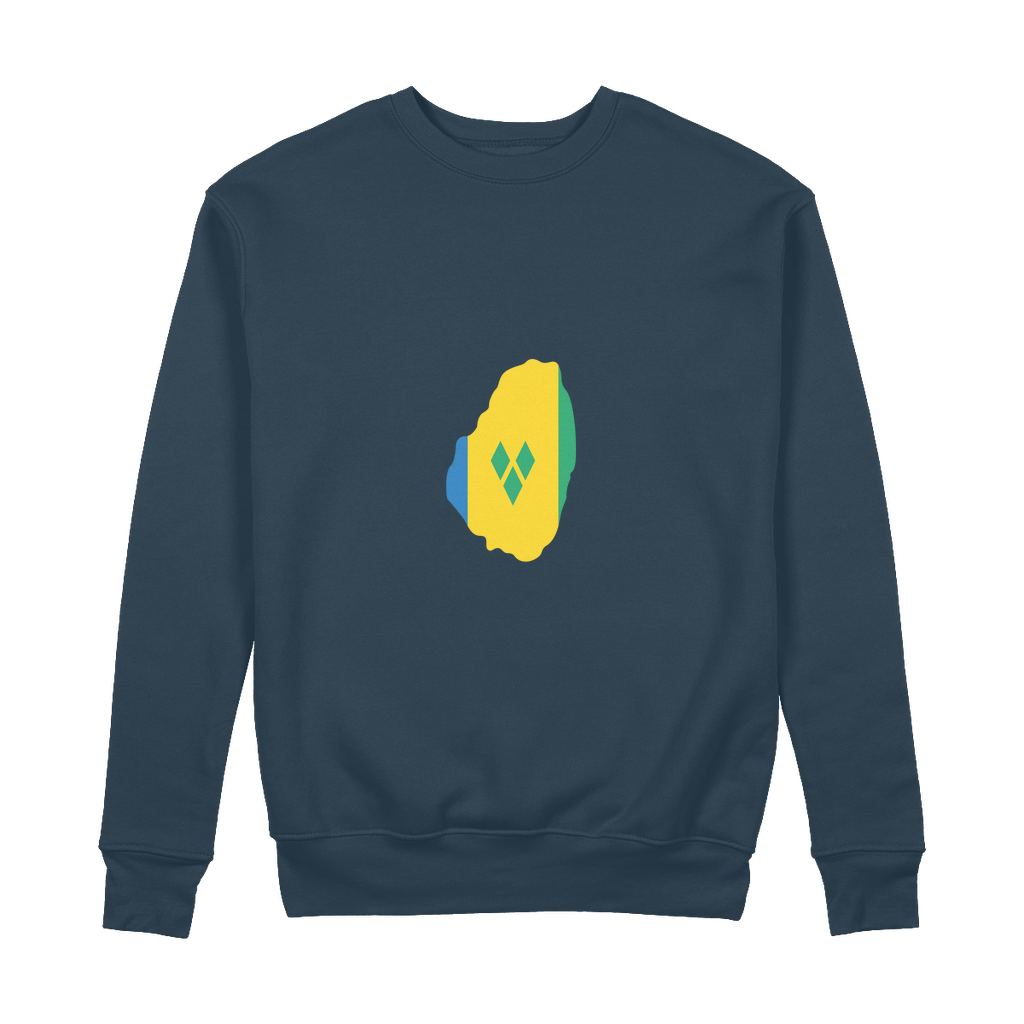 ST. VINCENT & THE GRENADINES 100% Organic Cotton Sweatshirt