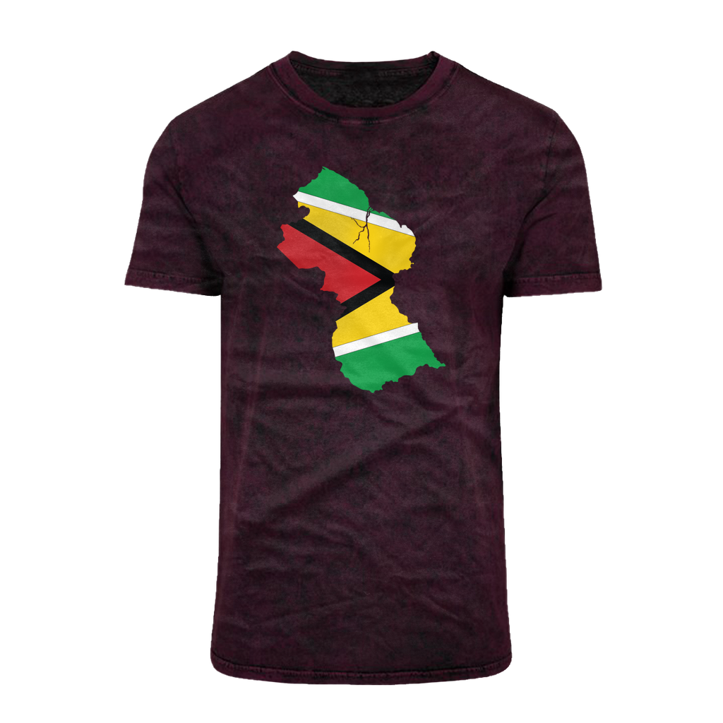 GUYANA Acid Washed T-Shirt