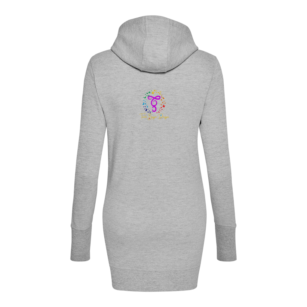 Trinidad and Tobago-Fingerprint Premium Adult Hoodie Dress