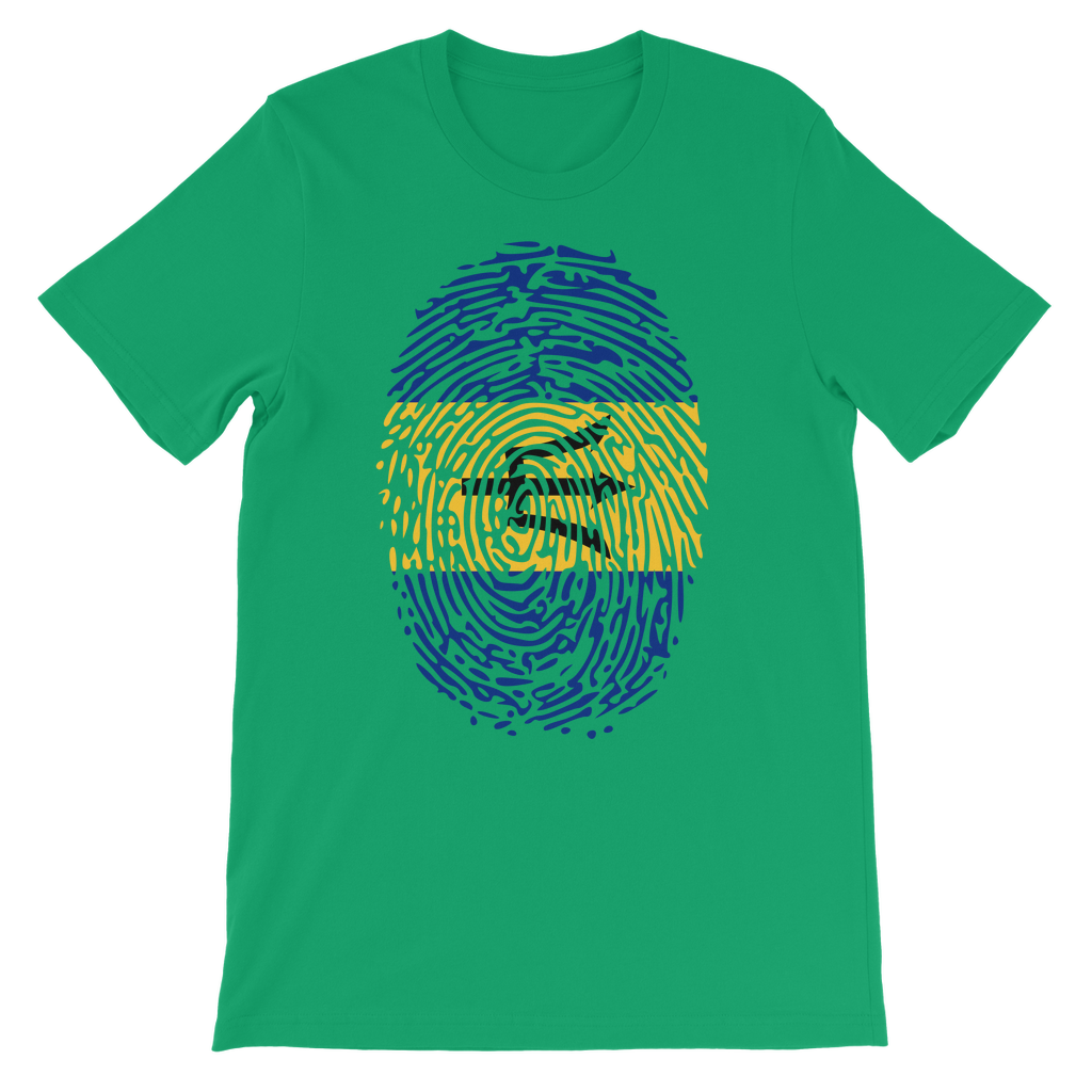 Barbados-Fingerprint Premium Kids T-Shirt