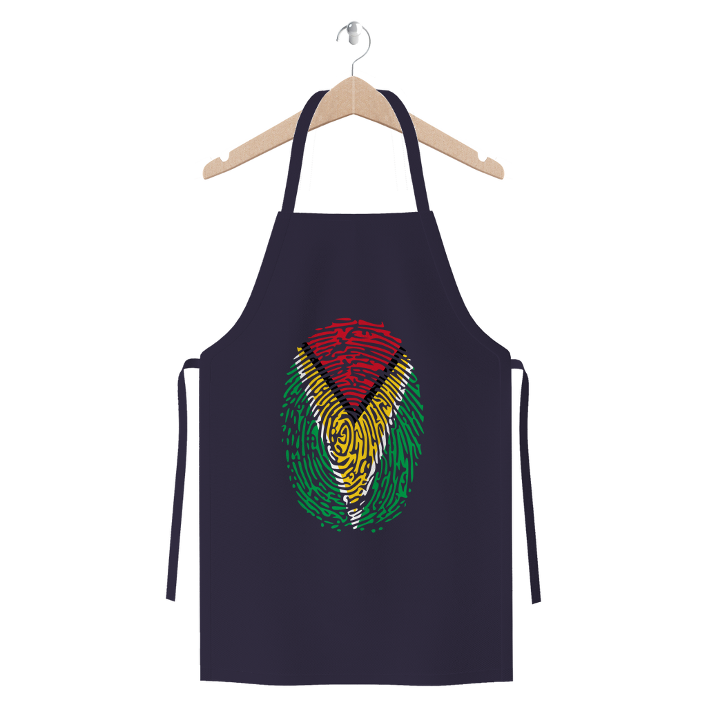 Guyana-Fingerprint Premium Jersey Apron