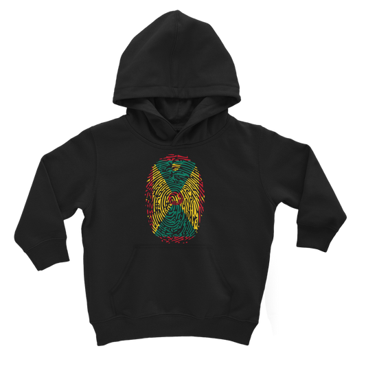 Grenada Fingerprint Classic Kids Hoodie