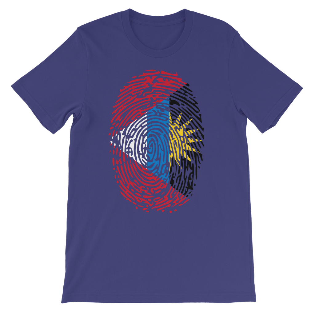 Antigua and Barbuda-Fingerprint Premium Kids T-Shirt