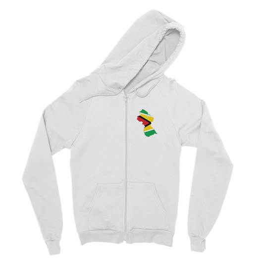 GUYANA Classic Adult Zip Hoodie