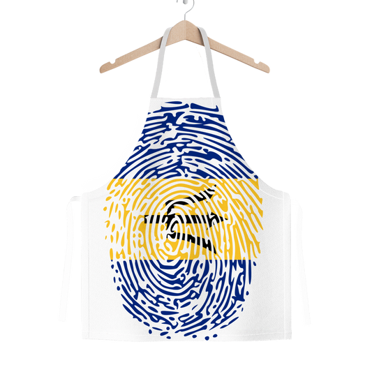 Barbados-Fingerprint Classic Sublimation Adult Apron