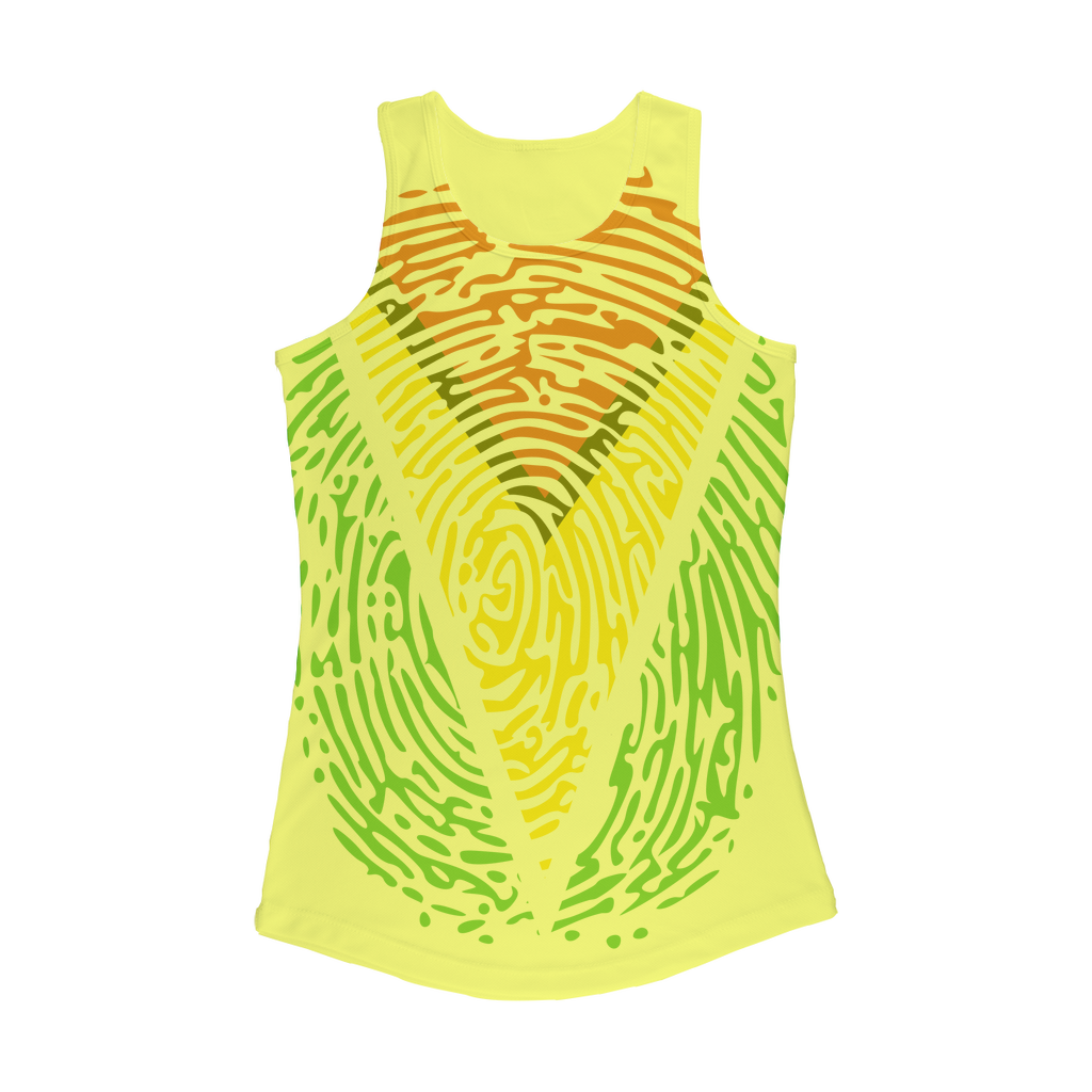 Guyana-Fingerprint Women Performance Tank Top