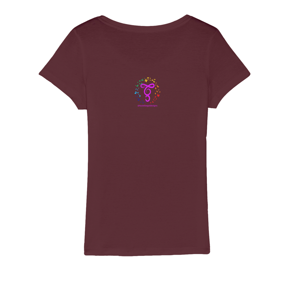 ST. LUCIA Organic Jersey Womens T-Shirt