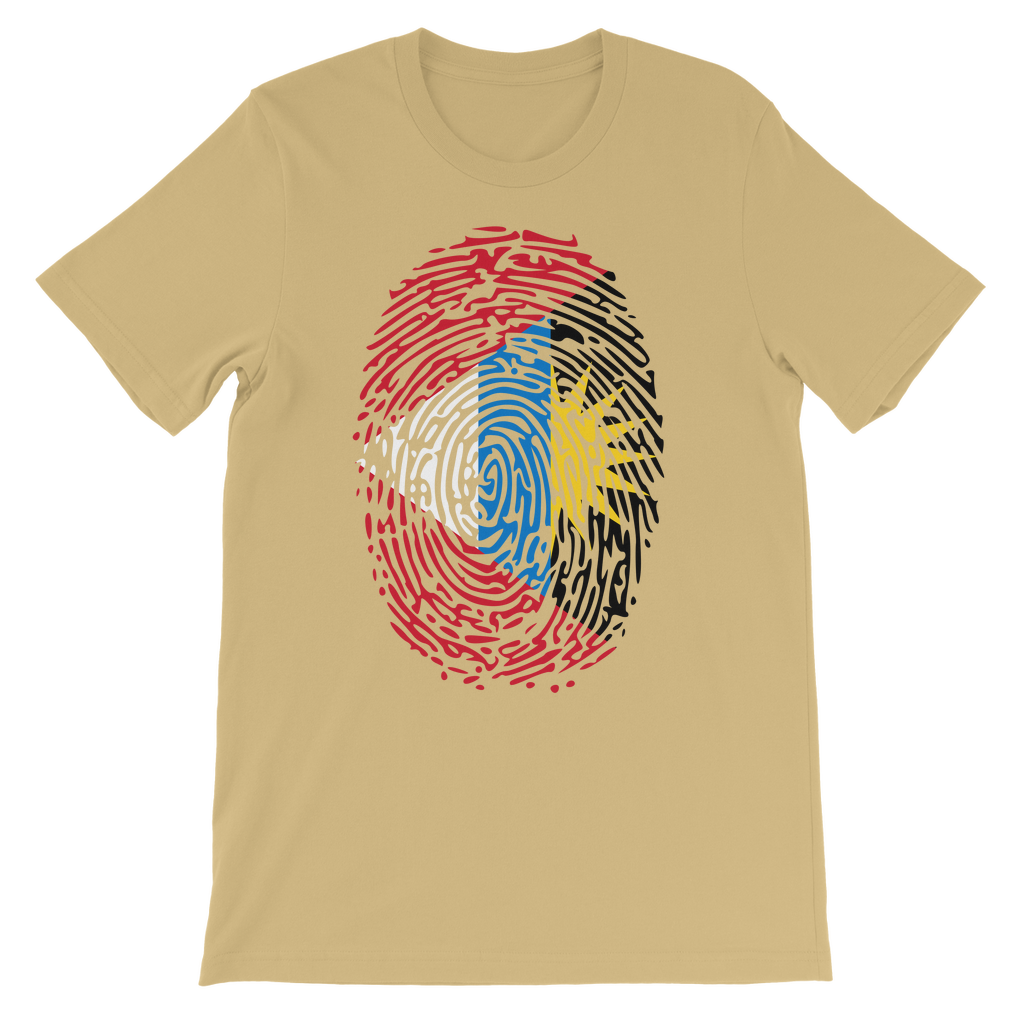 Antigua and Barbuda-Fingerprint Classic Kids T-Shirt