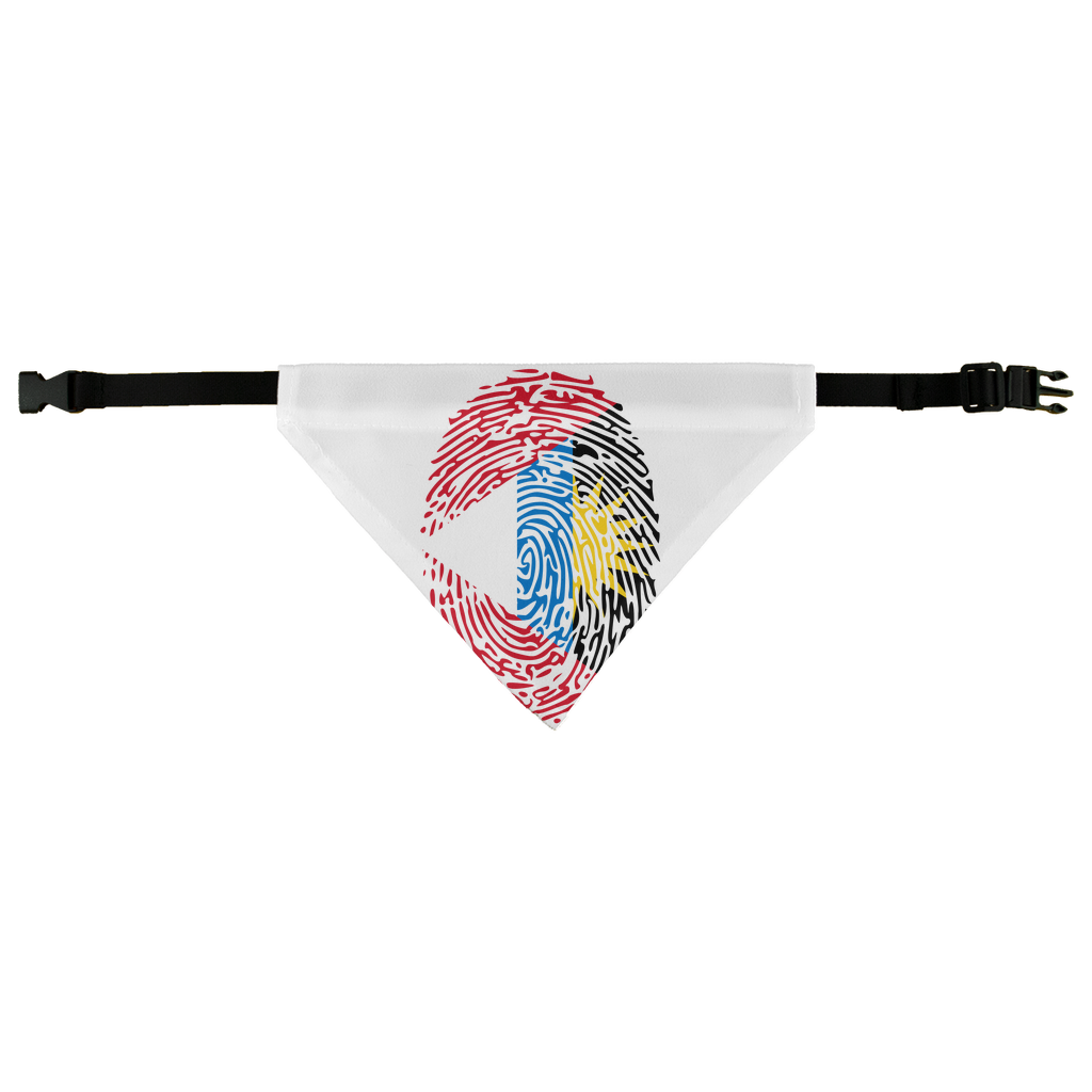 Antigua and Barbuda-Fingerprint Pet Bandana